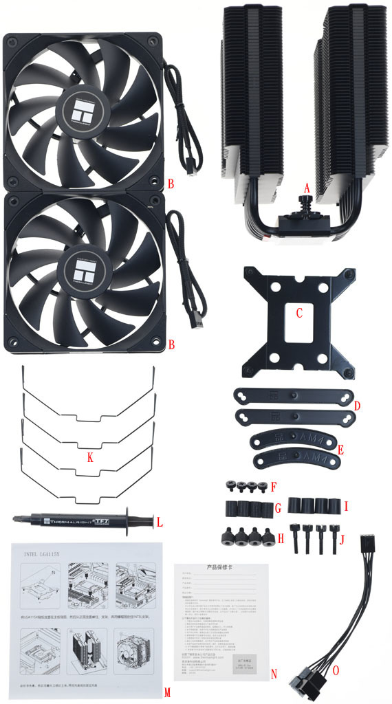THERMALRIGHT PEERLESS ASSASSIN 120 BLACK散熱器簡介及測試