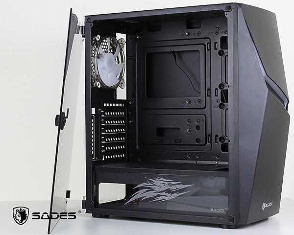 SADES賽德斯Niu鬥牛，燈條與燈板聯動控制還能塞360水冷！【新品上市】