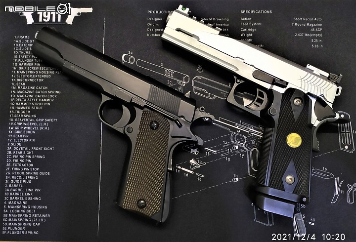 點我看大圖 WE Hi-Capa 5.1 老槍分享!