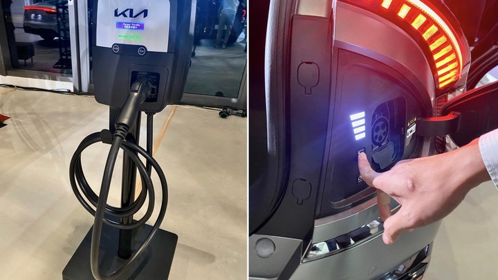 點我看大圖 KIA品牌大變身,EV6 電動車感覺滿值得期待?!