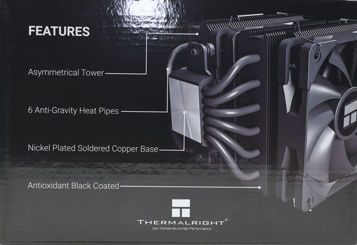 THERMALRIGHT PEERLESS ASSASSIN 120 BLACK散熱器簡介及測試