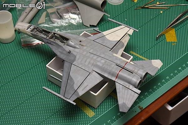 [模型製作記] Freedom 1/48 經國號F-CK-1D雙座