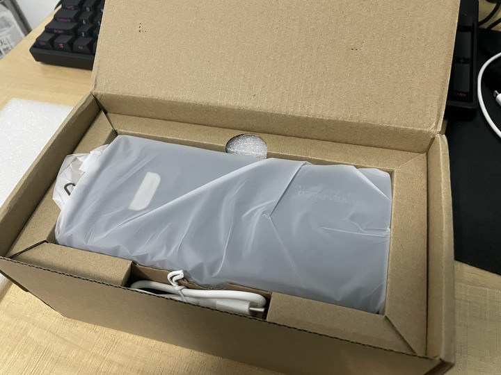 movespeed移速57000mah行動電源+MFI認證線+20W快充頭 開箱