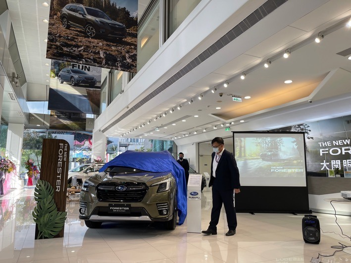 2022 Forester週末展間發表賞車試乘