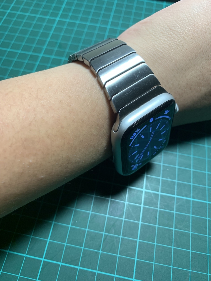 apple watch 副廠不鏽鋼錶帶開箱