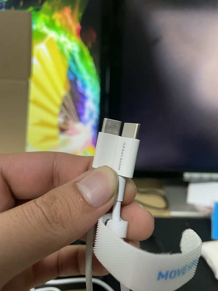 movespeed移速57000mah行動電源+MFI認證線+20W快充頭 開箱