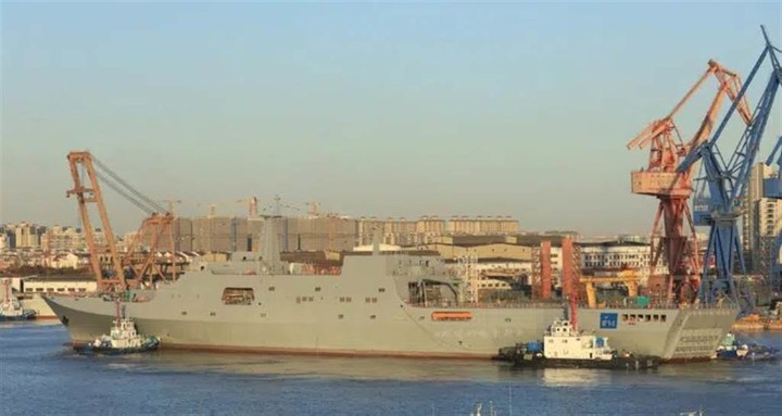 陸滬東造船廠1周完成3軍艦 ,專家:反映工程管理實力!