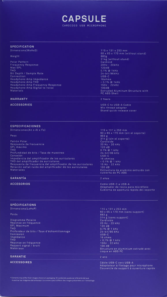 NZXT CAPSULE電容式數位USB麥克風開箱簡介
