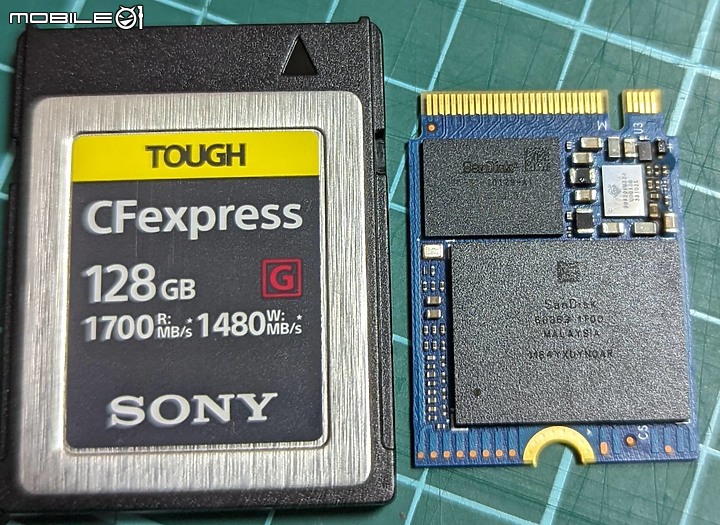 可能是目前唯二能解放CFexpress卡速度的讀卡機(同場加映DIY 1TB/512G CFE卡)