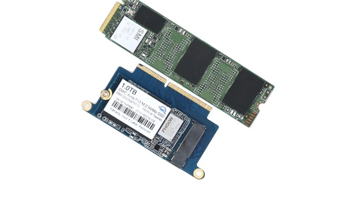 點我看大圖 Apple 不讓你升級的,OWC 幫你!DIY 改裝 MacBook Pro 13 2016/2017 Function Key OWC Aura Pro NT SSD