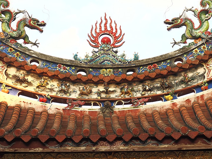 臺中樂成宮 — 旱溪媽祖廟，先民開墾臺中盆地的史蹟