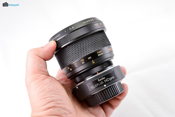 40年罕見具有光圈的反射鏡【OHNAR 300mm F5.6-16 Reflex Mirror】