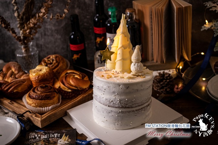 豐原｜甜點馥漫麵包花園豐原站－2021聖誕節蛋糕X肉桂捲 －濃聖誕氣息登場，開始預購有好康!