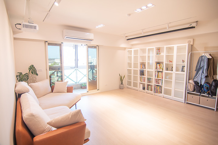【中古屋翻新】北歐鄉村風 無電視客廳