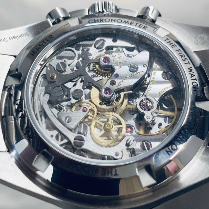 [開箱] Omega Speedmaster 登月錶 3861機芯