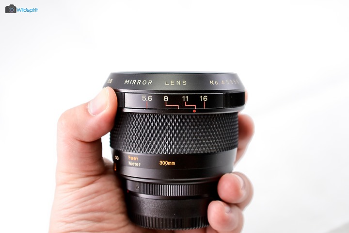 40年罕見具有光圈的反射鏡【OHNAR 300mm F5.6-16 Reflex Mirror】