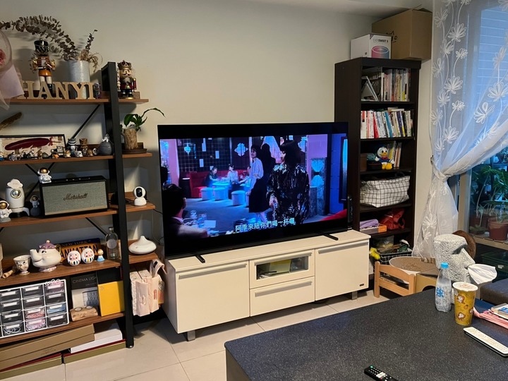 感謝財政部長批准購入-Sony 65A80J開箱~~