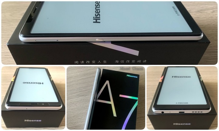 海信彩色電子墨水 HiSense A7CC 護眼閱讀 5G 手機開箱