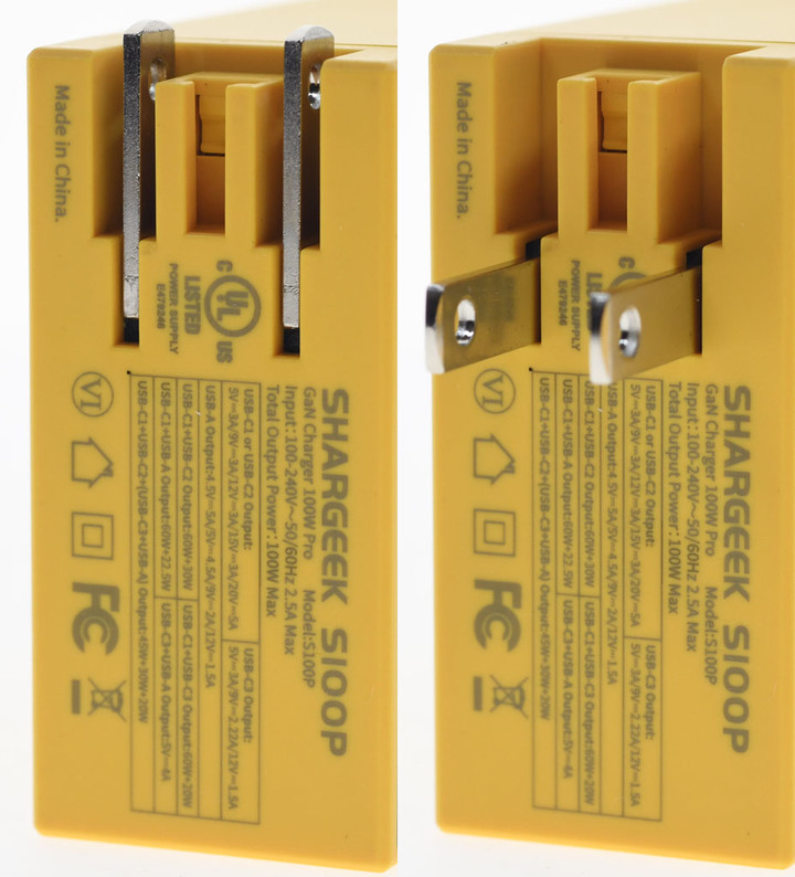 SHARGEEK S100P氮化鎵GaN四埠100W快速充電器簡測