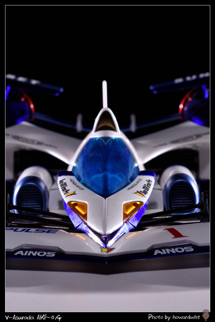 【開箱】Megahouse VA - 閃電霹靂車SIN v阿斯拉 AKF-0/G Livery Edition