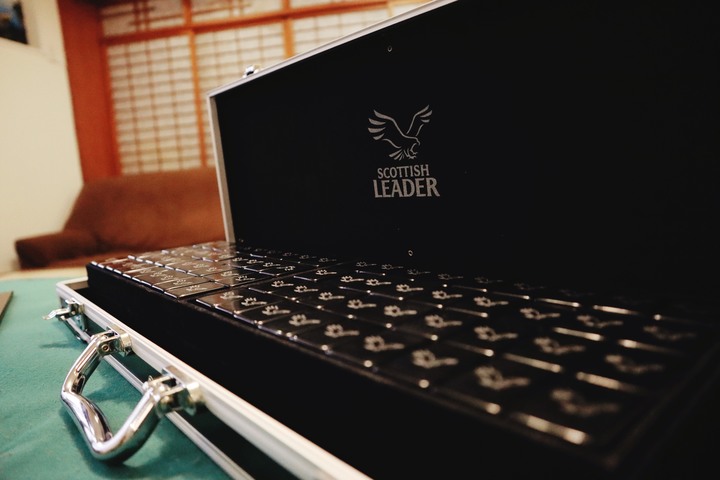 開箱_黑魂控必收 仕高利達麻將組