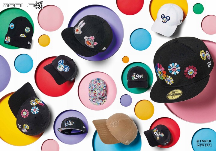 【新訊】New Era x 村上隆聯名系列帽款發售 繽紛、活潑的微笑小花!
