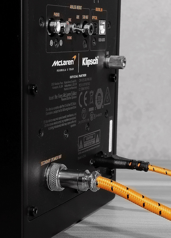 【全台首發、全球首發】Klipsch The Fives McLaren Edition Powered 聯名黑金搭配書架喇叭，簡易開箱