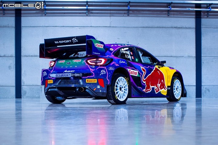 【海外新訊】因應WRC賽事首度改用混合動力,Ford Puma Rally1賽車亮相!
