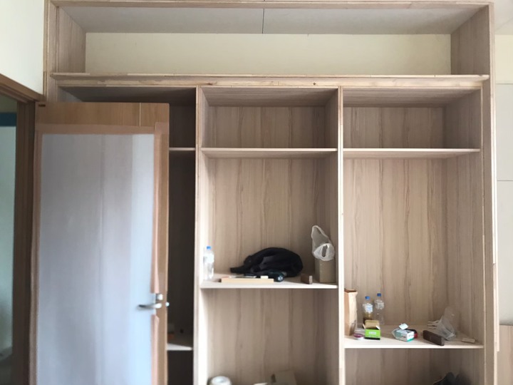 背對背雙邊衣櫃隔間