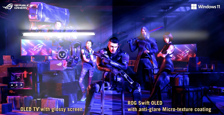 【CES 2022】ROG 推出新款 OLED 電競螢幕/2K 360Hz 快速反應螢幕與新款周邊裝置 考驗玩家敗家信仰指數
