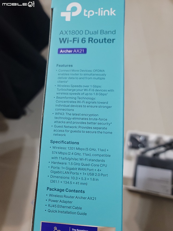 好市多版本的 TP-LINK AX21 AX1800