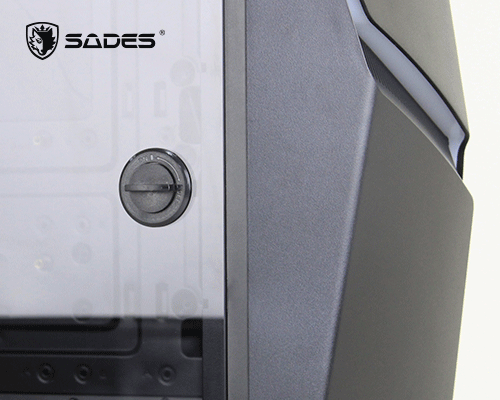 SADES賽德斯Niu鬥牛，燈條與燈板聯動控制還能塞360水冷！【新品上市】