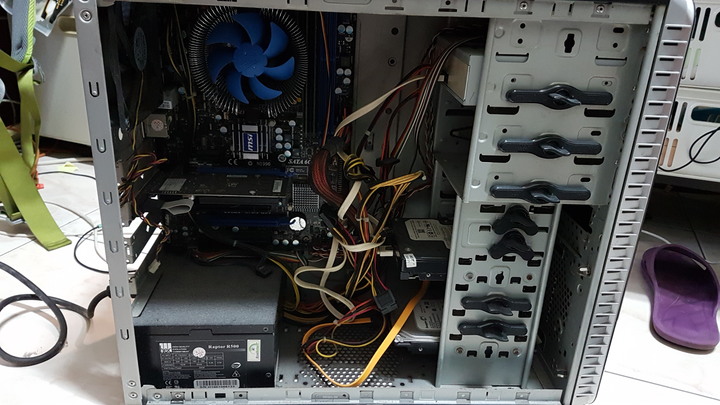 多年前自組的電腦重整