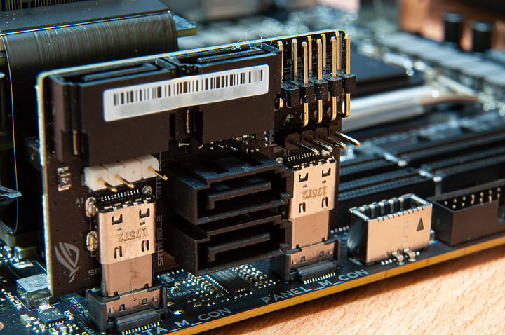 「ROG STRIX Z690-I」 - 增建蓋滿ITX建築工藝文。