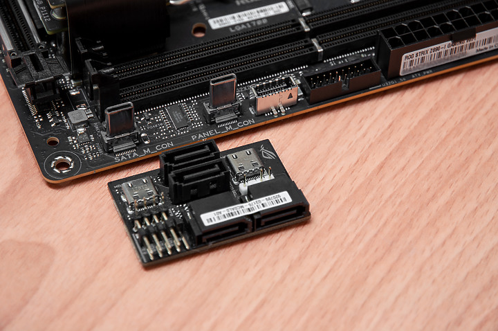 「ROG STRIX Z690-I」 - 增建蓋滿ITX建築工藝文。