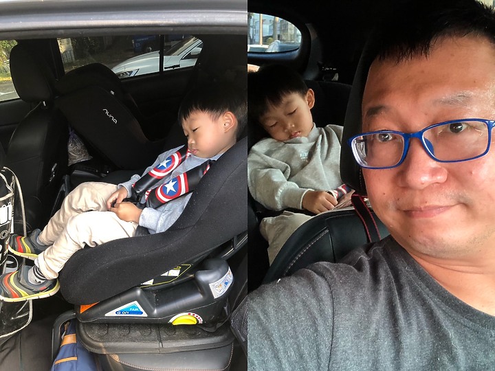 點我看大圖 灰太郎帶全家出遊去,日蝕車尾好認到連鵝子都會車上抓車友了