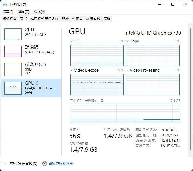 Intel第十二代Alder Lake Core i3-12100簡測