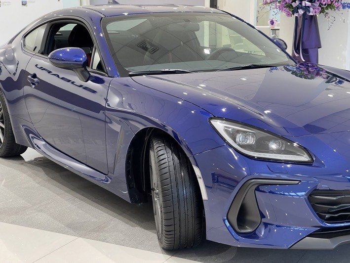 BRZ預賞會巡展現場，賞車拍照分享