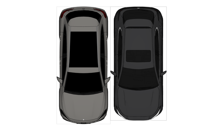 H247 外觀尺寸超級比一比 [VS MB X156, Toyota Corolla Cross, Mazda CX-30]