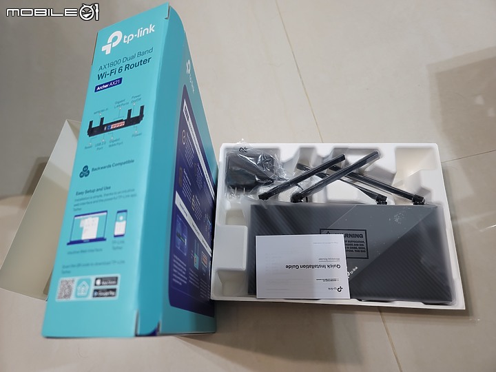 好市多版本的 TP-LINK AX21 AX1800