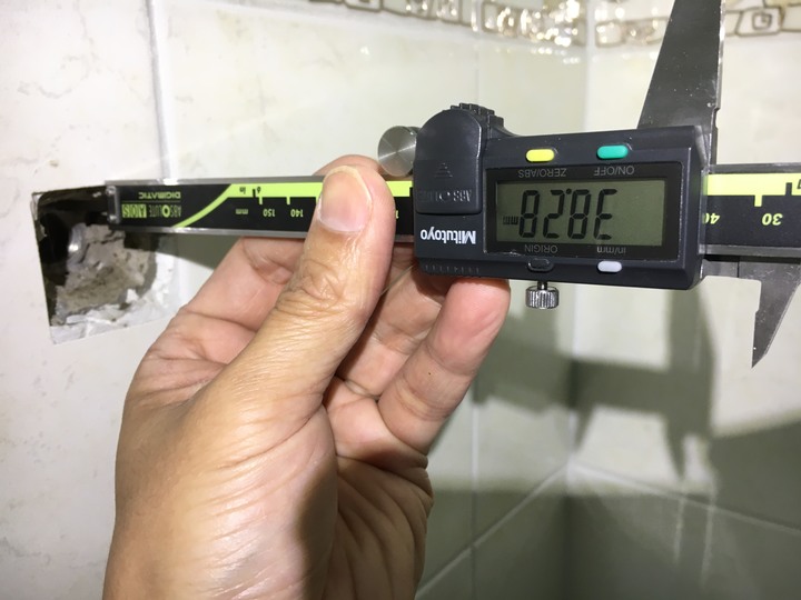 DIY 更換牆內的不銹鋼內外牙