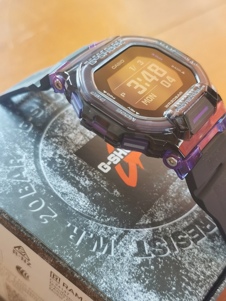 大數字顯示就是舒服！Casio G-SHOCK GBD-200SM-1A6