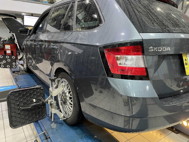 Fabia combi 避震升級 QED alpha1 通勤/山道皆好用