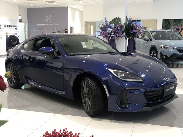 BRZ預賞會巡展現場，賞車拍照分享