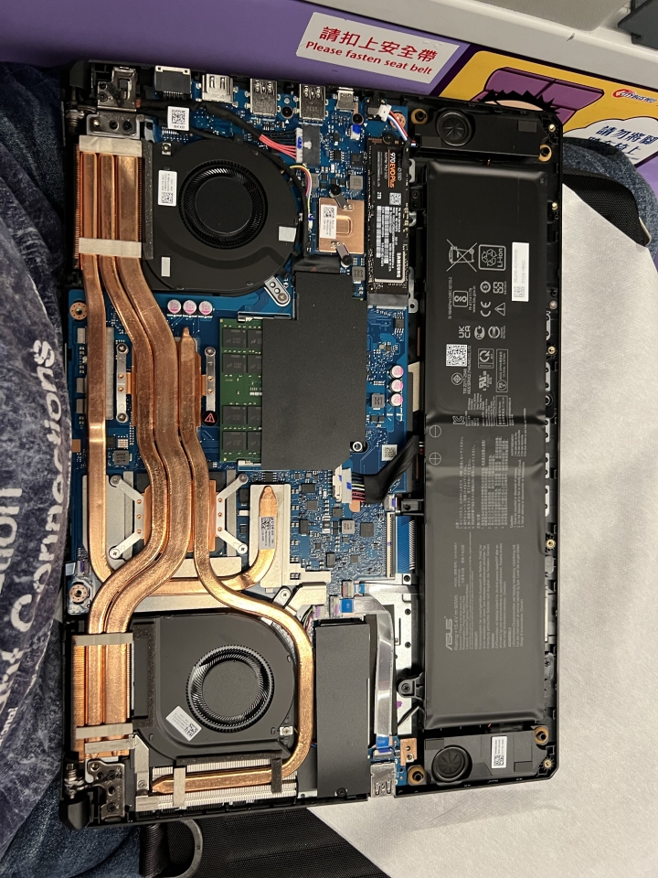 ASUS TUF GAMING F15 FX506HM 灰色個人小改裝