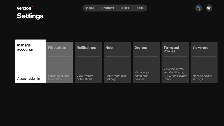 點我看大圖 Verizon Stream TV - Amlogic S905X4 AV1 / WiFi 6 / Netflix 認證電視盒