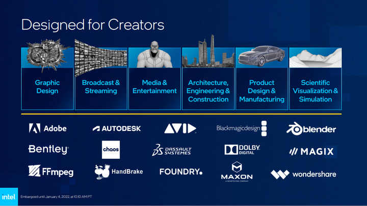 【CES 2022】Intel 推出第 12 代 筆電處理器 以異質核心搭配提供更多效能兼具電池續航力
