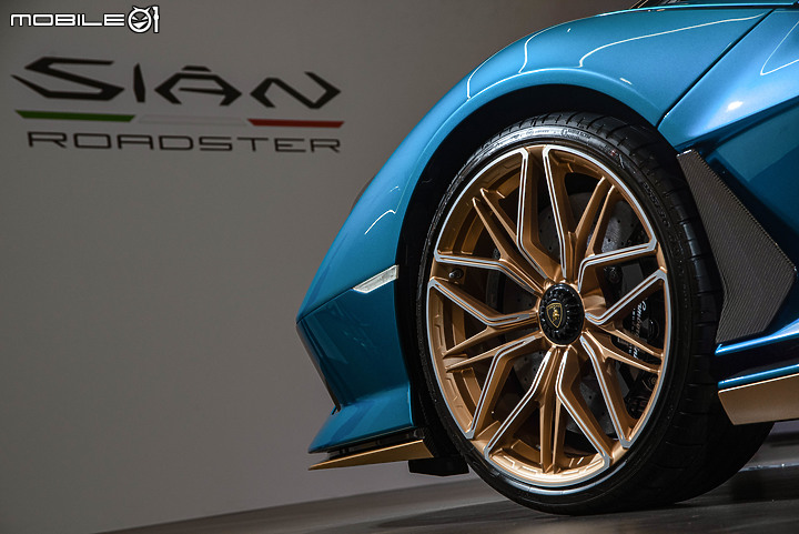 【全球限量19部】台灣唯一,Lamborghini Sián Roadster正式抵台亮相!