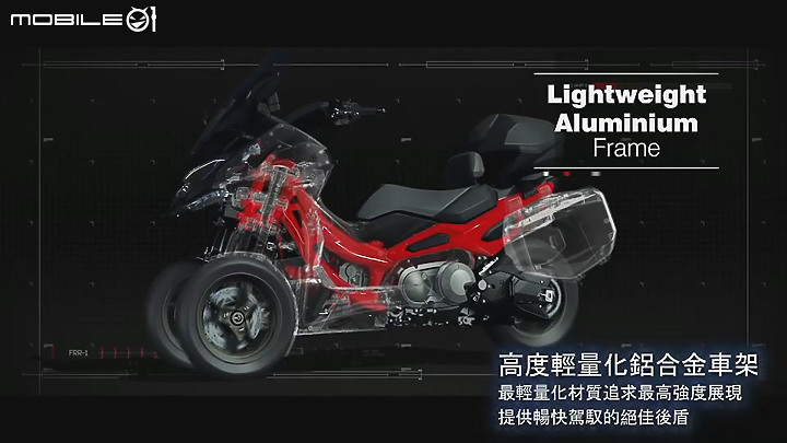 【採訪】標配定速、三輪更穩定！KYMCO 三輪紅牌重機 CV3 媒體試乘會重點分享！