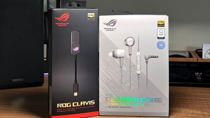 ROG CLAVIS & CETRA II CORE Moonlight - 絕配的迷你小旗艦